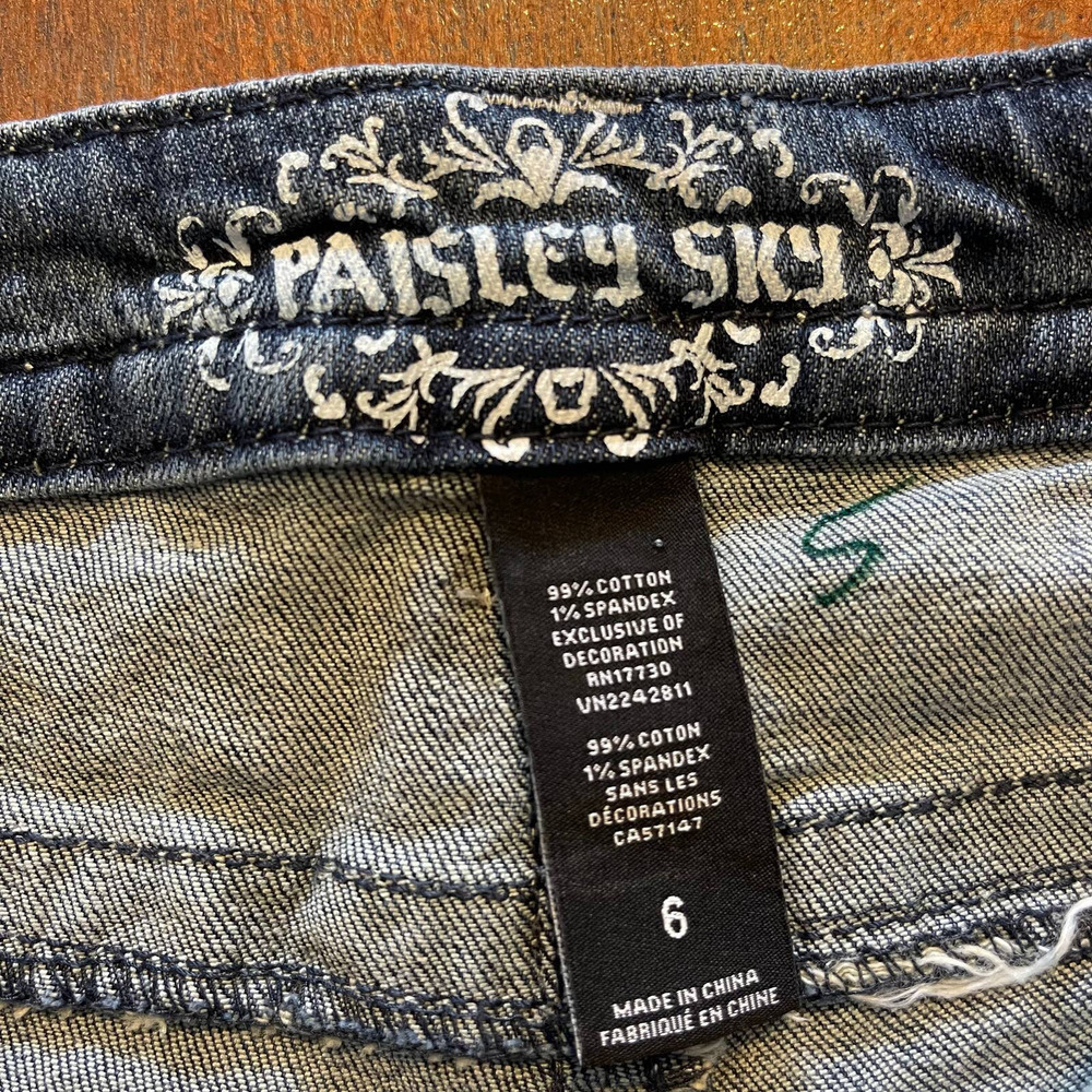 Paisley Sky Women's Jeans Sz 6 - Picture 4 of 12